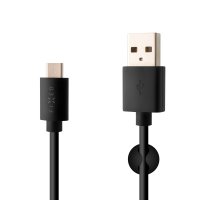 Kaapeli USB-A/USB-C 2m Musta