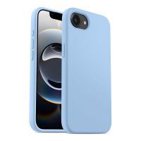 iPhone 16 Kuori Silikoni MagSafe Sininen