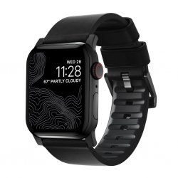 Apple Watch 42/44/45mm/Apple Watch Ultra Ranneke Active Band Pro Musta