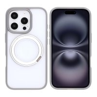 iPhone 16 Pro Kuori Kiertää Telinetoiminto Harmaa