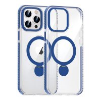 iPhone 14 Pro Max Kuori Sormusteline MagSafe Sininen