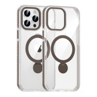 iPhone 14 Pro Max Kuori Sormusteline MagSafe Läpinäkyvä
