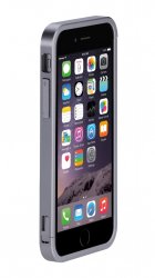 iPhone 6/6s Plus Kuori AluFrame Alumiini Bumper Harmaa