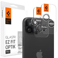 iPhone 15/iPhone 15 Plus Kameralinsskydd GLAS.tR EZ Fit Optik Pro Crystal Clear 2-pack