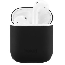 AirPods (1/2) Kuori Silikonii Nygård Musta
