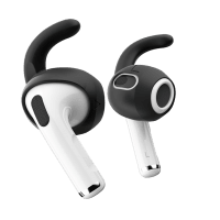 AirPods 3 EarBuddyz Ear Hooks Musta