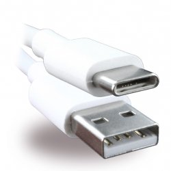 AP51 / HL-1121 Data- ja Kaapeli USB USB Type-C 1m Valkoinen