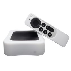 Apple TV 4K 2022 Kuori Silikoni Valkoinen