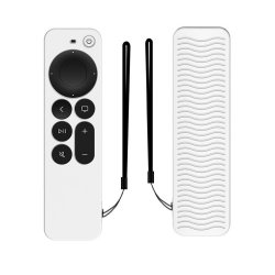 Apple TV Remote (gen 2) Kuori Hand Strap Valkoinen