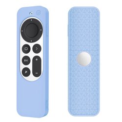 Apple TV Remote (gen 2) Kuori Silikoni Sininen