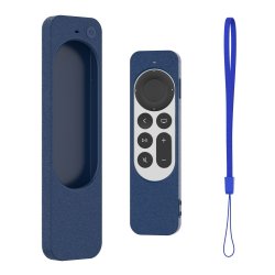 Apple TV Remote (gen 2) Kuori Silikoni Hand Strap Sininen