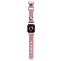 Apple Watch 38/40/41mm Ranneke Liquid Silicone Vaaleanpunainen