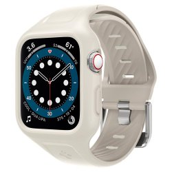 Apple Watch 40/41mm Kuori kanssa Ranneke Liquid Air Pro Soft White