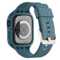 Apple Watch 41mm Ranneke Kudottu rakenne Vihreä Sininen