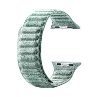 Apple Watch 44/45/46/Apple Watch Ultra Ranneke Mokkanahka Vihreä