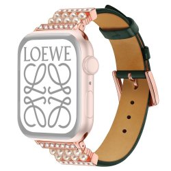 Apple Watch 44/45/46mm/Apple Watch Ultra Ranneke Helmet Vihreä