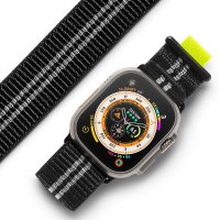 Apple Watch 42/44/45mm/Apple Watch Ultra Ranneke Sports Air Loop Musta