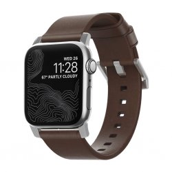 Apple Watch 42/44/45/Apple Watch Ultra Ranneke Modern Band Hopea/Rustic Brown