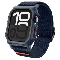 Apple Watch 46mm (Series 10/11) Ranneke ja kotelo Lite Fit Pro Navy Blue