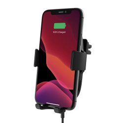 Autoteline BOOST↑CHARGE™ Wireless Car Charger Vent Mount 10W Musta