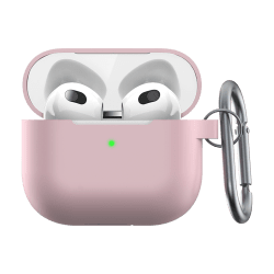 PodSkinz Elevate Series Airpod 3 Kuori Silikoni Vaaleanpunainen
