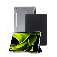Samsung Galaxy Tab S10 FE Plus Kotelo Easy Tablet Case Läpinäkyvä Musta