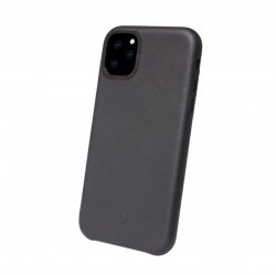 iPhone 11 Pro Leather Backcover Black