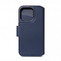 iPhone 15 Kotelo Leather Detachable Wallet True Navy