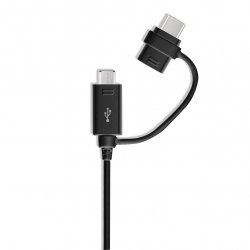 EP-DG950DB Data- ja Kaapeli USB Type-C / Micro-USB 1.5m Musta