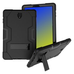 Samsung Galaxy Tab S4 10.5 T830 T835 Kuori Telineellä Musta