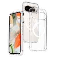 Google Pixel 9/9 Pro/Pixel 10/10 Pro Kuori Feather Series MagSafe Läpinäkyvä
