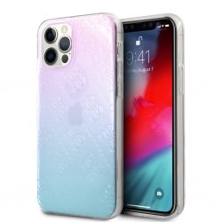 iPhone 12 Pro Max Suojakuori 3D Raised Sininen