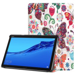 HuaweiiaPad M5 Lite 10 Kotelo Aihe Värikäs Perhonen