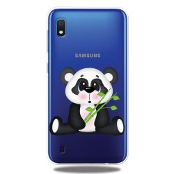 Samsung Galaxy A10 Skal Motiv Panda med Bambu