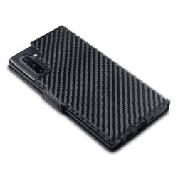 Samsung Galaxy Note 10 Kotelo Low Profile Hiilikuiturakenne Musta
