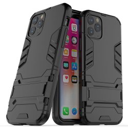 iPhone 11 Pro Max Kuori Armor Telinetoiminto Kovamuovi Musta