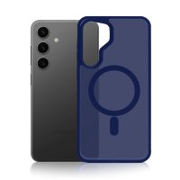 Samsung Galaxy S25 Kuori Smoke MagCase Sininen