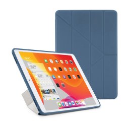 iPad 10.2 Kotelo Origami Sininen