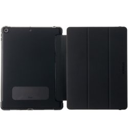 iPad 10.2 Kotelo React Folio Musta