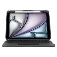 iPad 10.9/11/Air 10.9/Air 11/Pro 11 Kotelo VersaVu Bluetooth Keyboard Case Nordic Musta