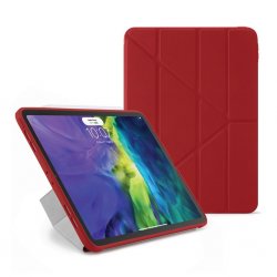 iPad Pro 11 2018/2020 Origami Kotelo Punainen