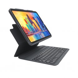 iPad Air 10.9 2020 Kotelo Pro Keys Musta Harmaa