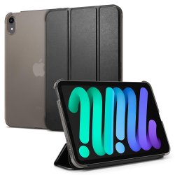 iPad Mini 8.3 (gen 6) Kotelo Smart Fold Musta