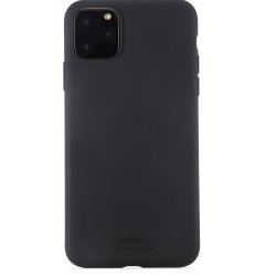 iPhone 11 Pro Max Kuori Silikonii Musta