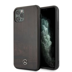 iPhone 11 Pro Max Suojakuori Wood Line Rosewood