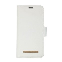 iPhone 12 Mini Suojakotelo Fashion Edition Irrotettava Kuori Saffiano White