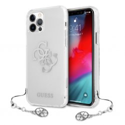 iPhone 12 Pro Max Kuori 4G Logo Hopea Kirkas