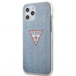 iPhone 12 Pro Max Suojakuori Denim Triangle Sininen