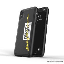 iPhone 12 Pro Max Suojakuori Moulded Case Embroidery Musta Lime