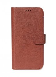 iPhone 13 Kotelo Leather Detachable Wallet Chocolate Brown